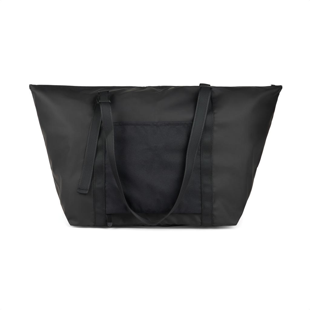VINGA Livorno GRS recycled polyester weekend bag black