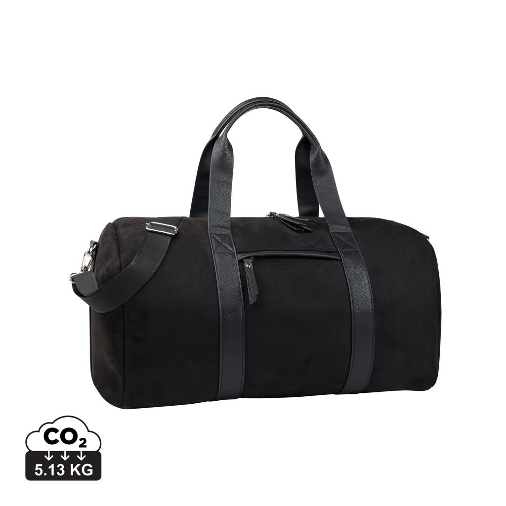 VINGA Marlow RCS recycled polyester weekend bag black