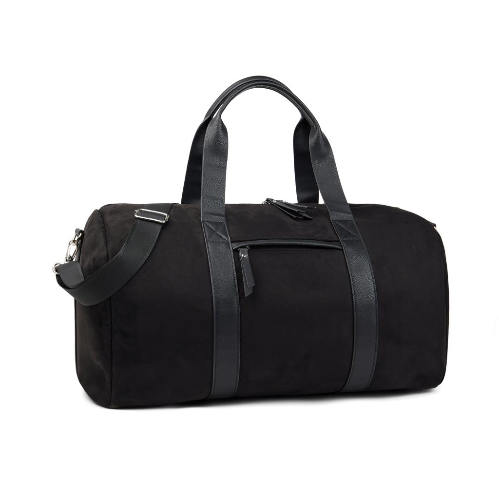 VINGA Marlow RCS recycled polyester weekend bag black