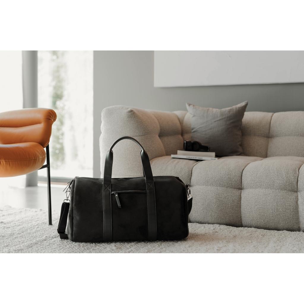 VINGA Marlow RCS recycled polyester weekend bag black