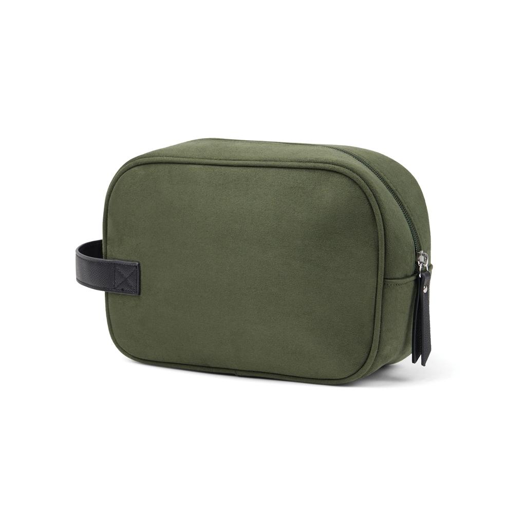 VINGA Marlow RCS recycled polyester toiletry bag green