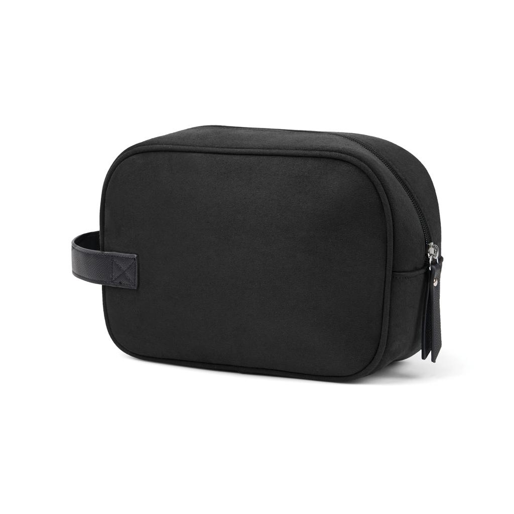 VINGA Marlow RCS recycled polyester toiletry bag black