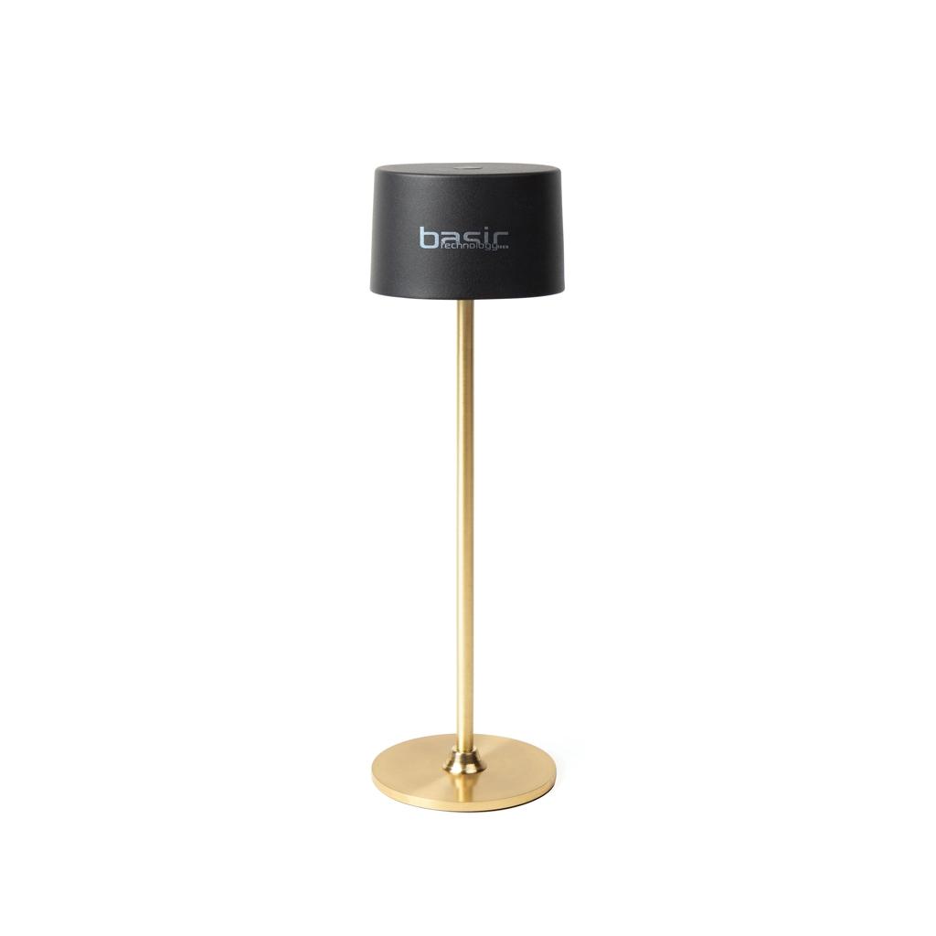 VINGA Nauro RCS recycled ABS table lamp golden