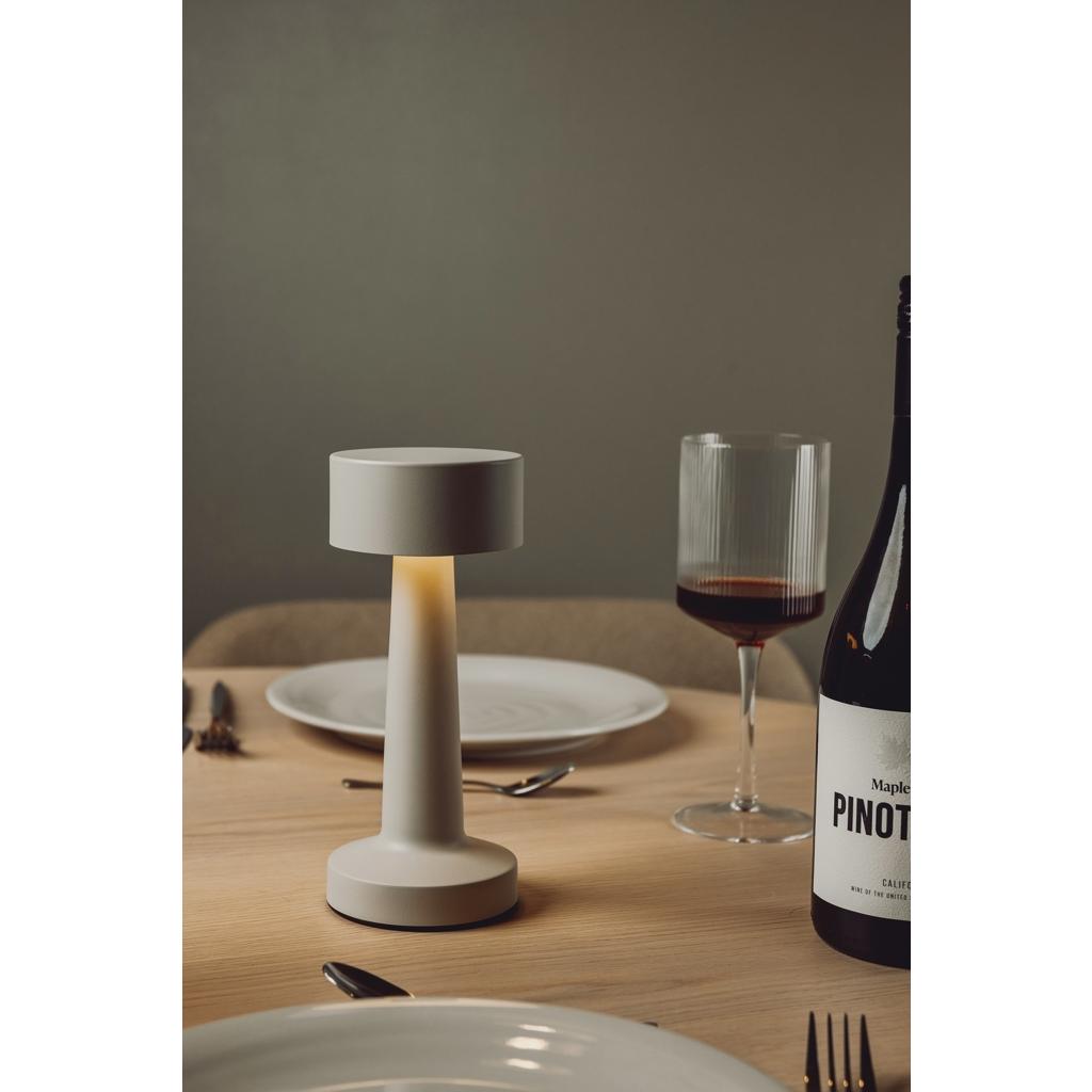 Lampă masă Vinga Maris grey
