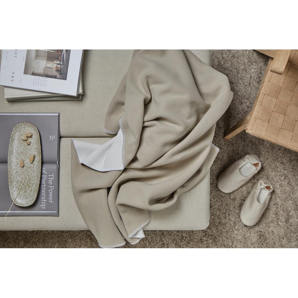 VINGA Moulton RCS RPET slippers S/M beige