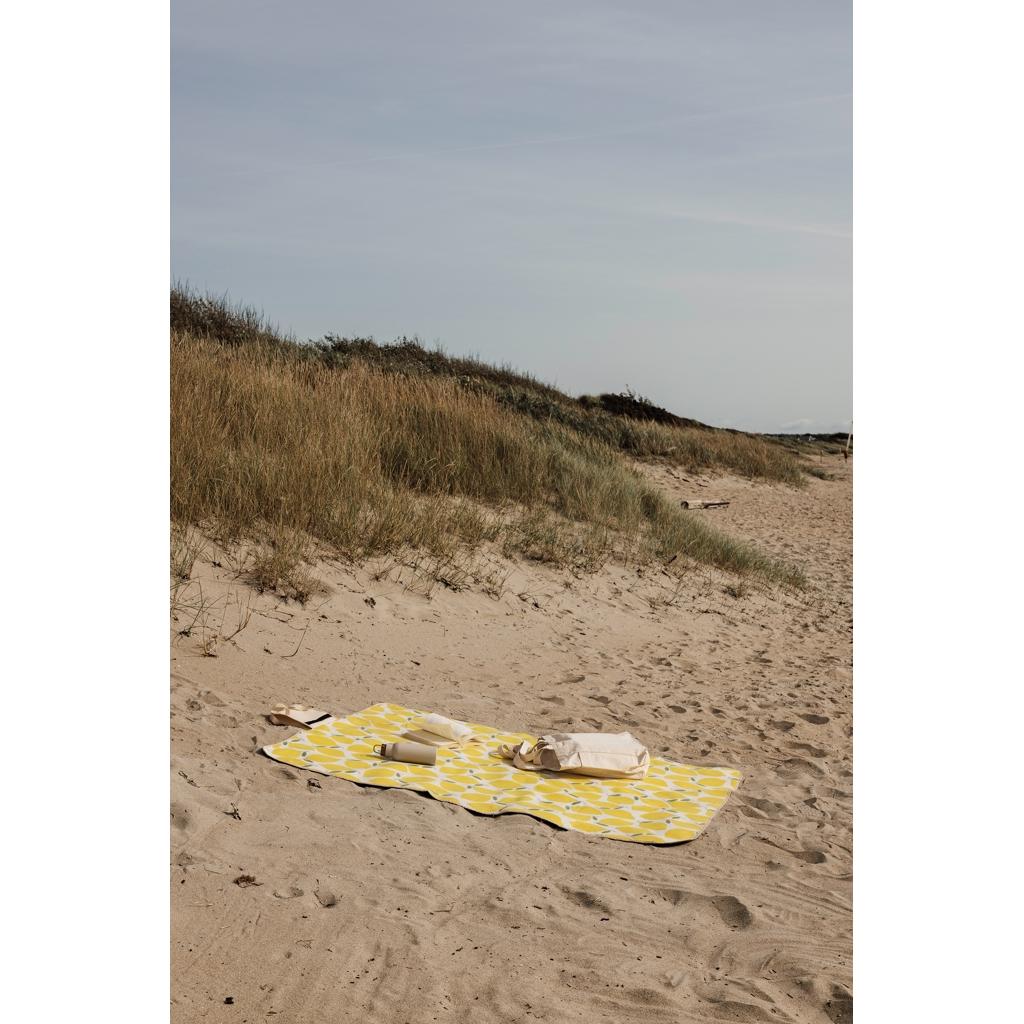 VINGA Arwe GRS picnic blanket yellow