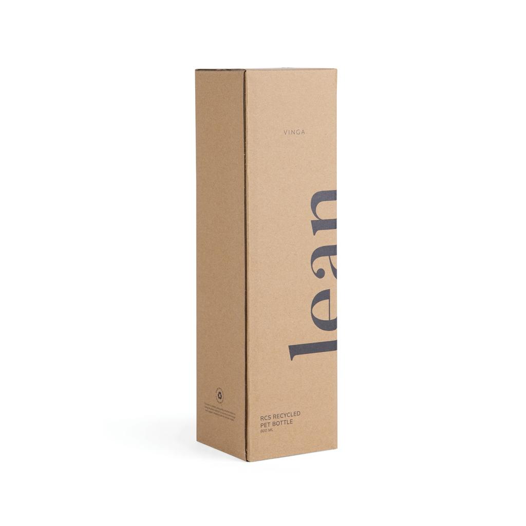 Sticlă apă Vinga Lean 800 ml transparent