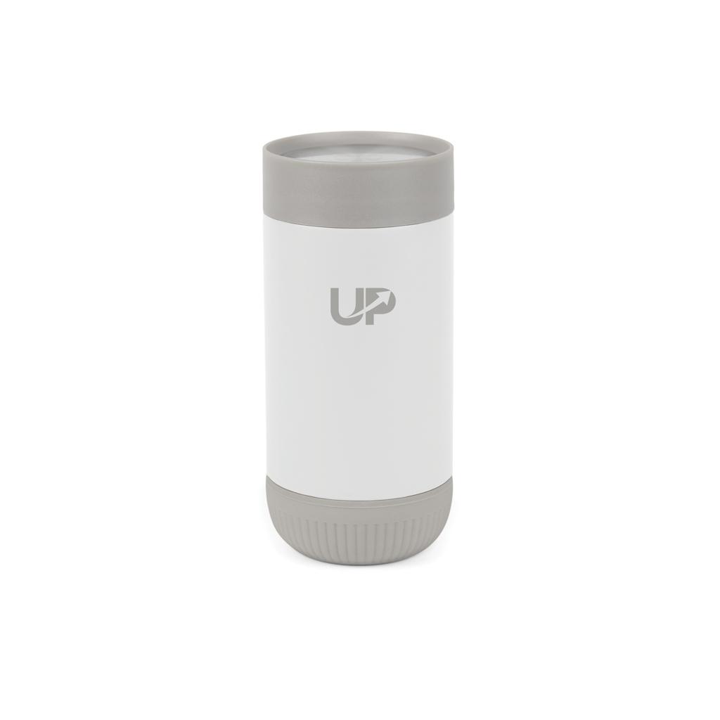 VINGA Erie RCS recycled SS push mug 350 ML transparent