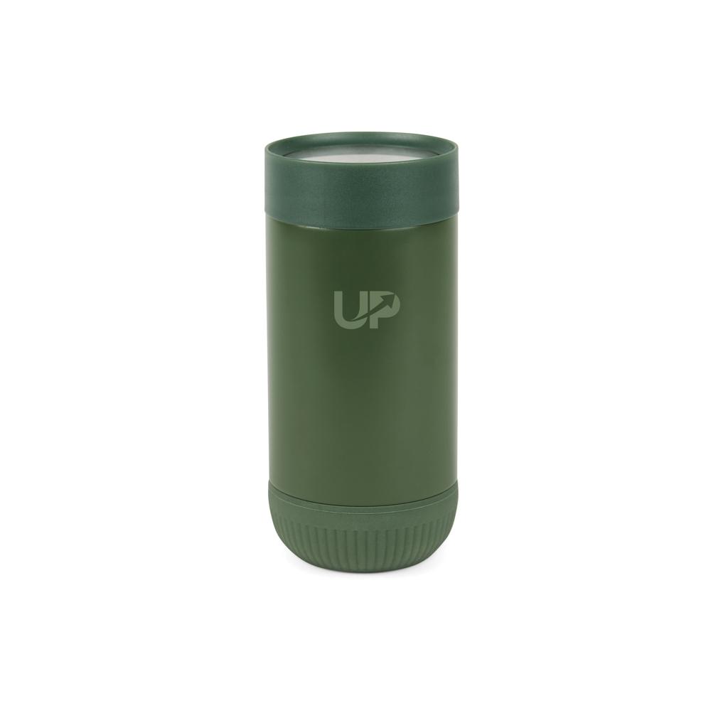 VINGA Erie RCS recycled SS push mug 350 ML green