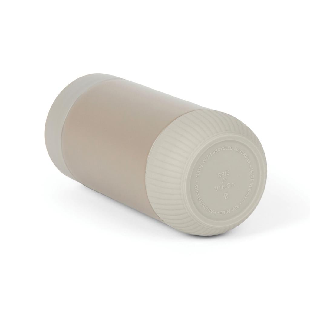 VINGA Erie RCS recycled SS push mug 350 ML grey