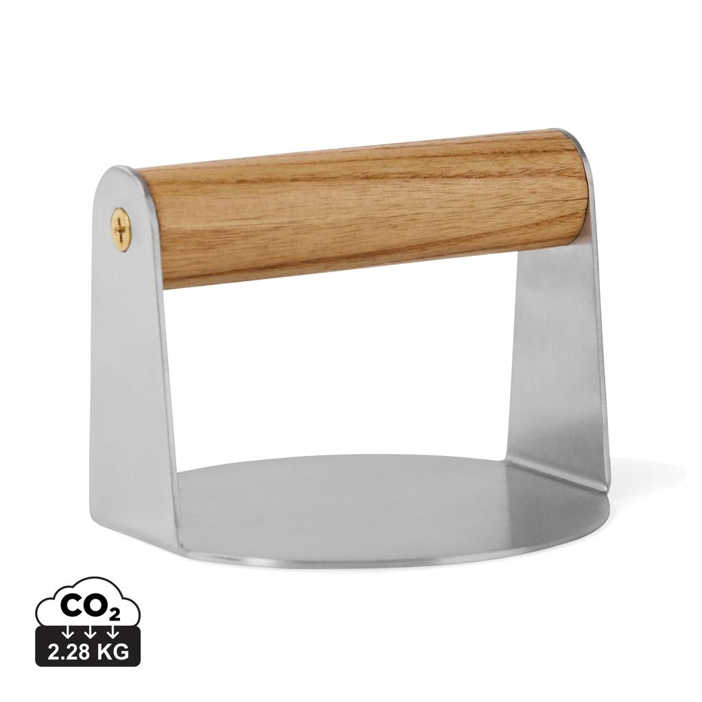 VINGA Paso smash burger press brown