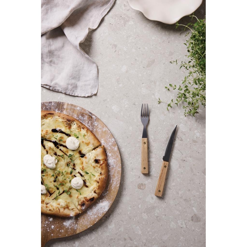 VINGA Paso 8 pcs bbq cutlery set brown