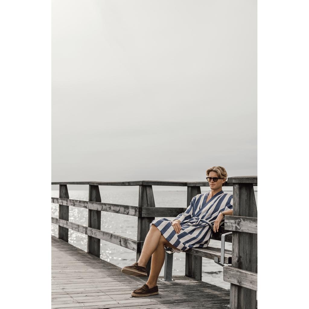 Halat baie hammam Vinga Ornos L/XL blue