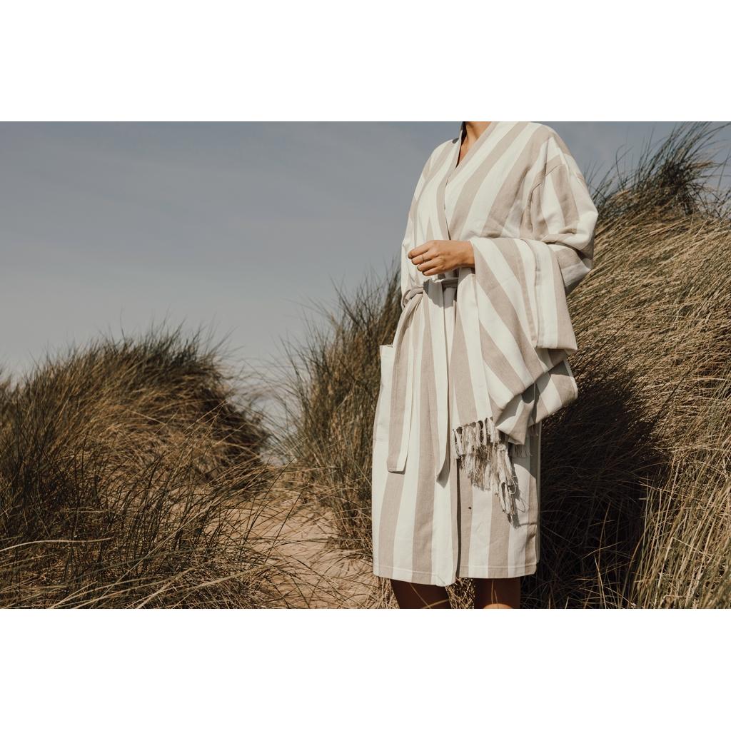 VINGA Ornos GRS hammam robe L/XL beige