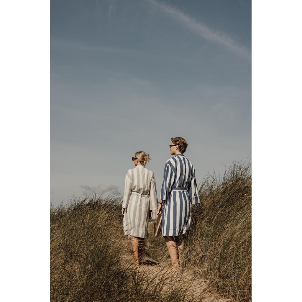 VINGA Ornos GRS hammam robe S/M blue