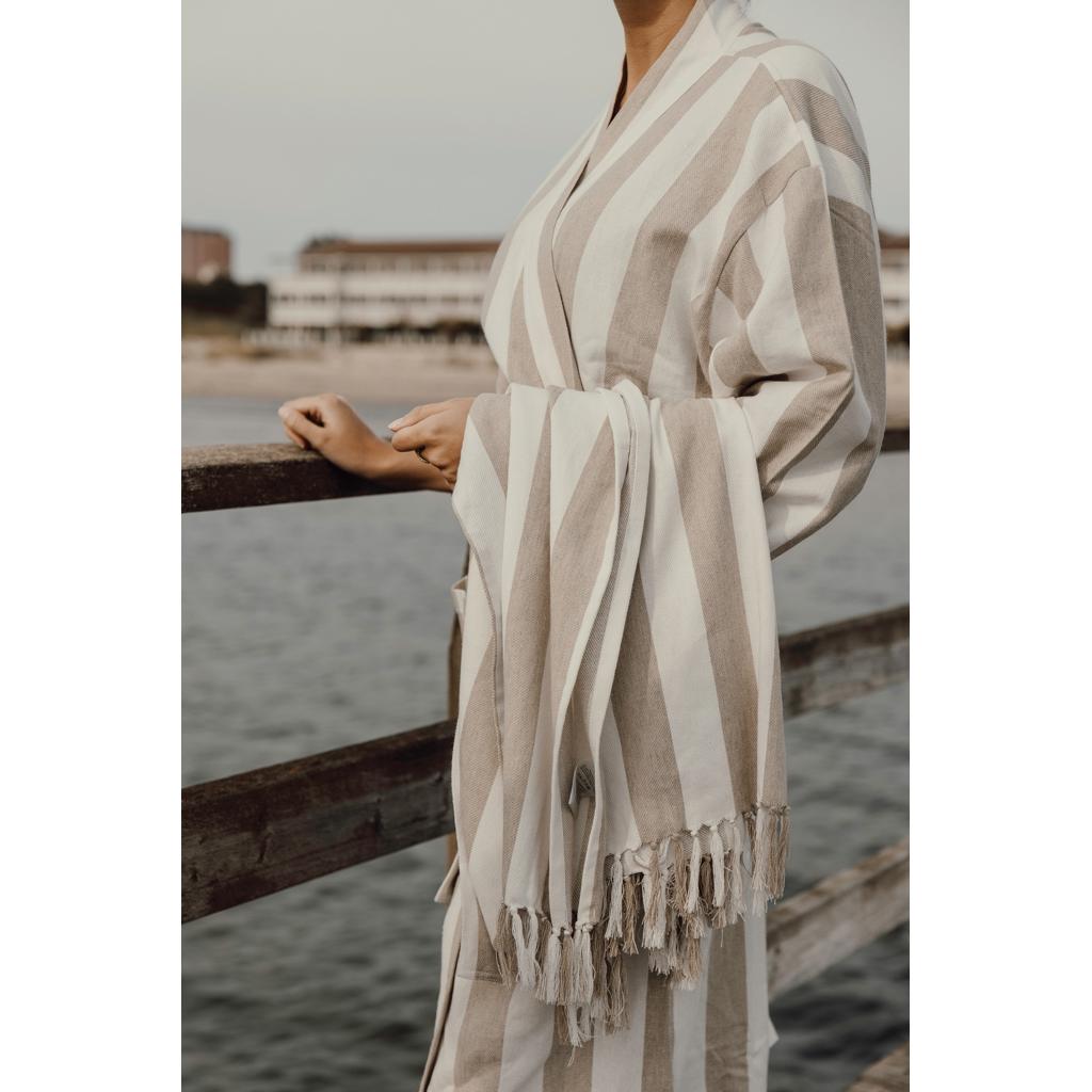 Halat baie hammam Vinga Ornos S/M beige