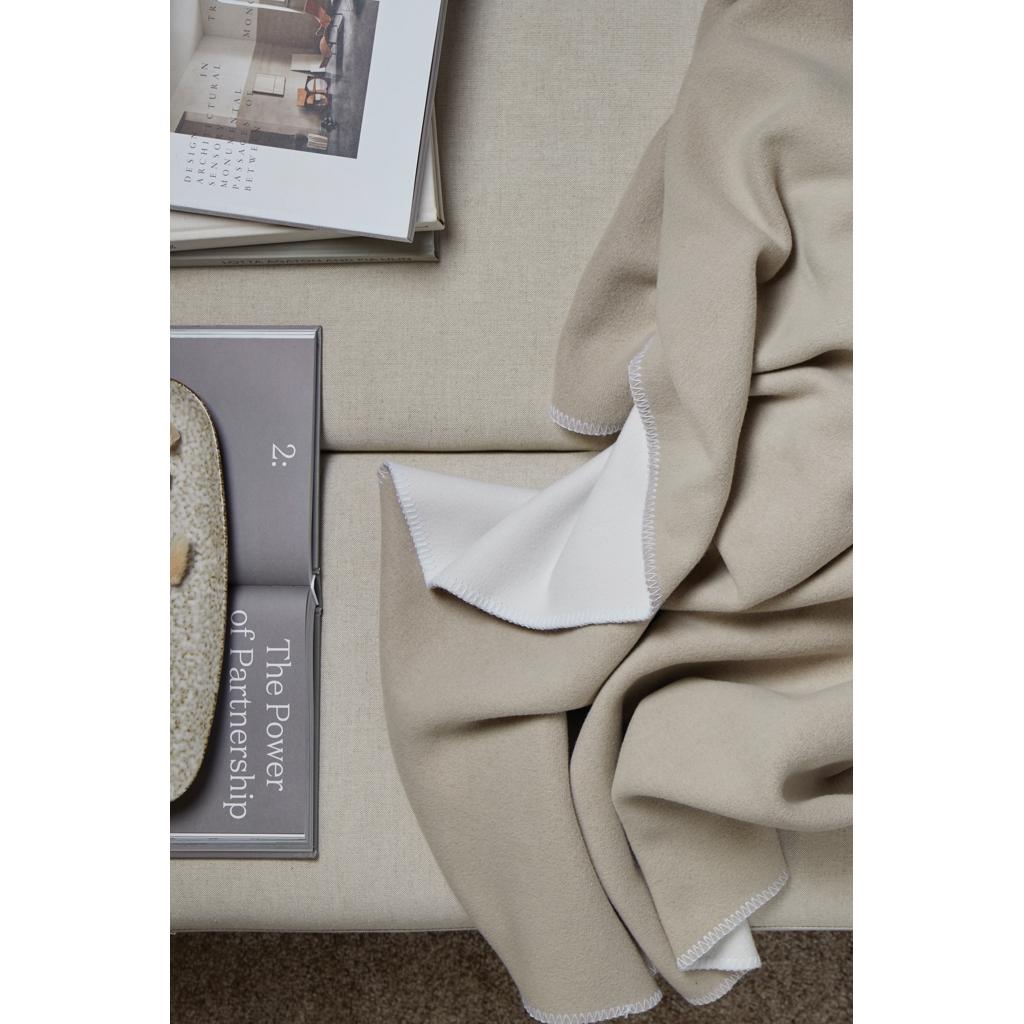 VINGA Moulton GRS RPET blanket beige
