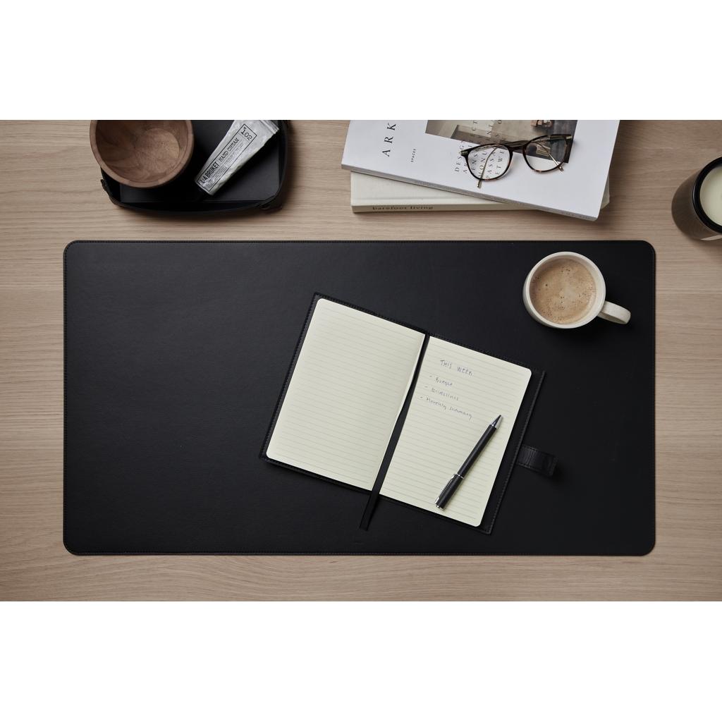 VINGA Timo PU RCS RPET desk pad black