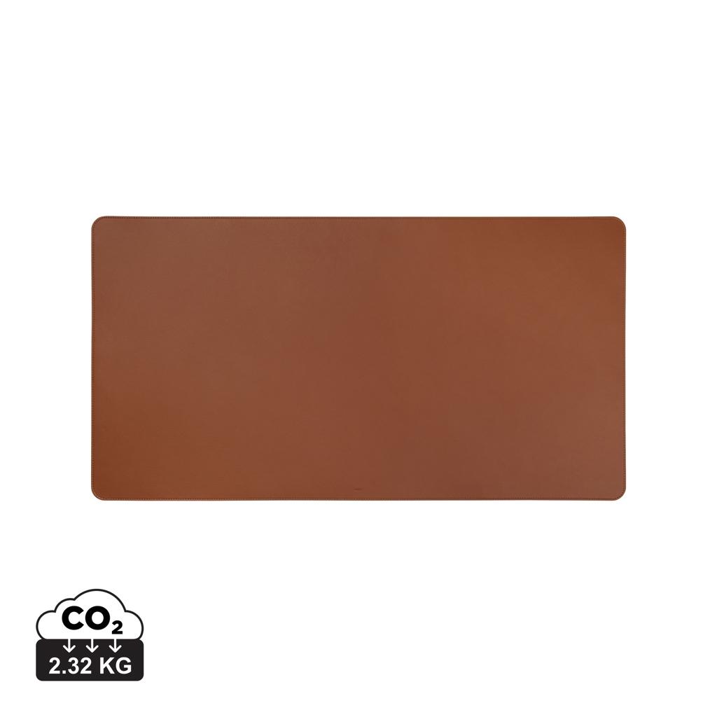 VINGA Timo PU RCS RPET desk pad brown