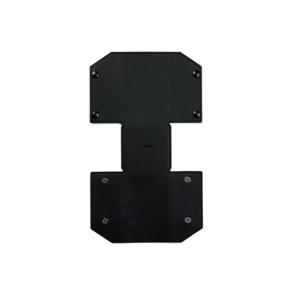 VINGA Timo PU RCS RPET pen holder black