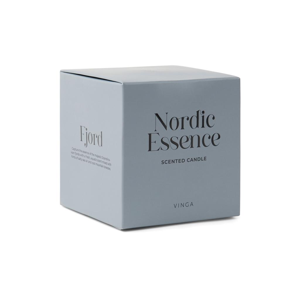 Nordic essence scented candle large blue
