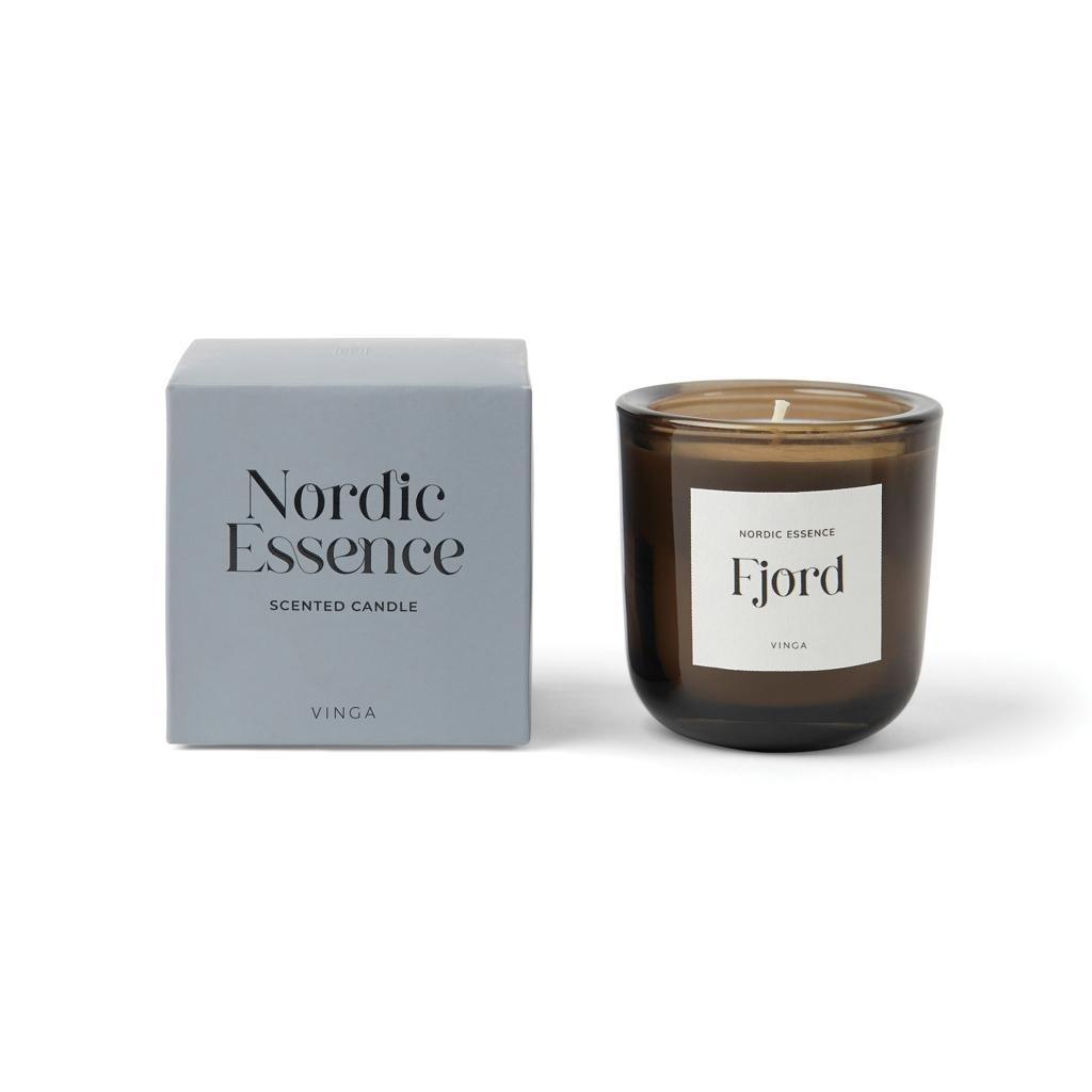Nordic essence scented candle small blue