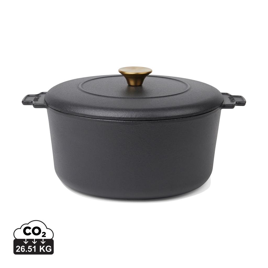 VINGA Monte heritage cocotte 5.5 L black