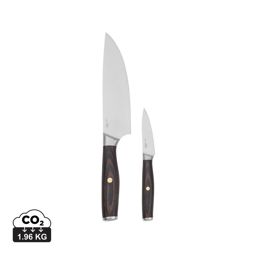 VINGA Tara RCS recycled steel chef's set steel