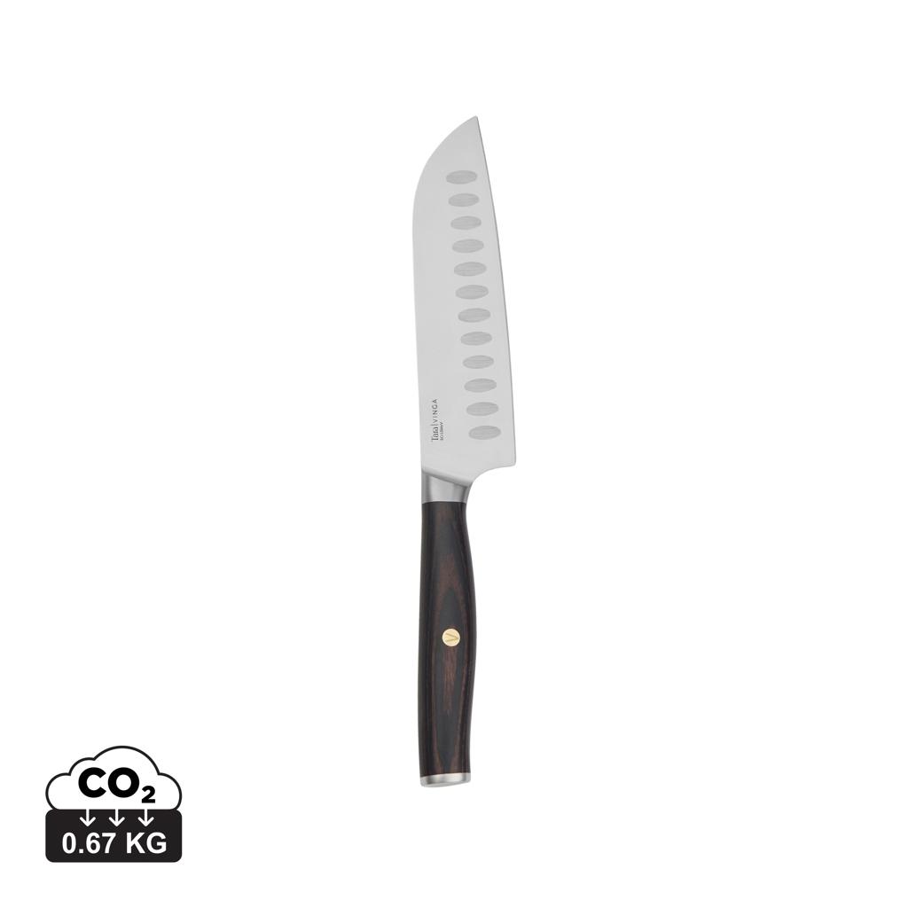 VINGA Tara RCS recycled steel santoku knife steel
