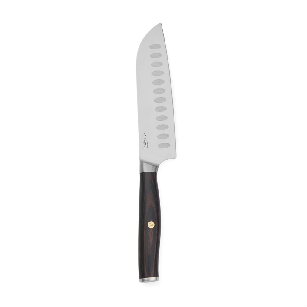 VINGA Tara RCS recycled steel santoku knife steel