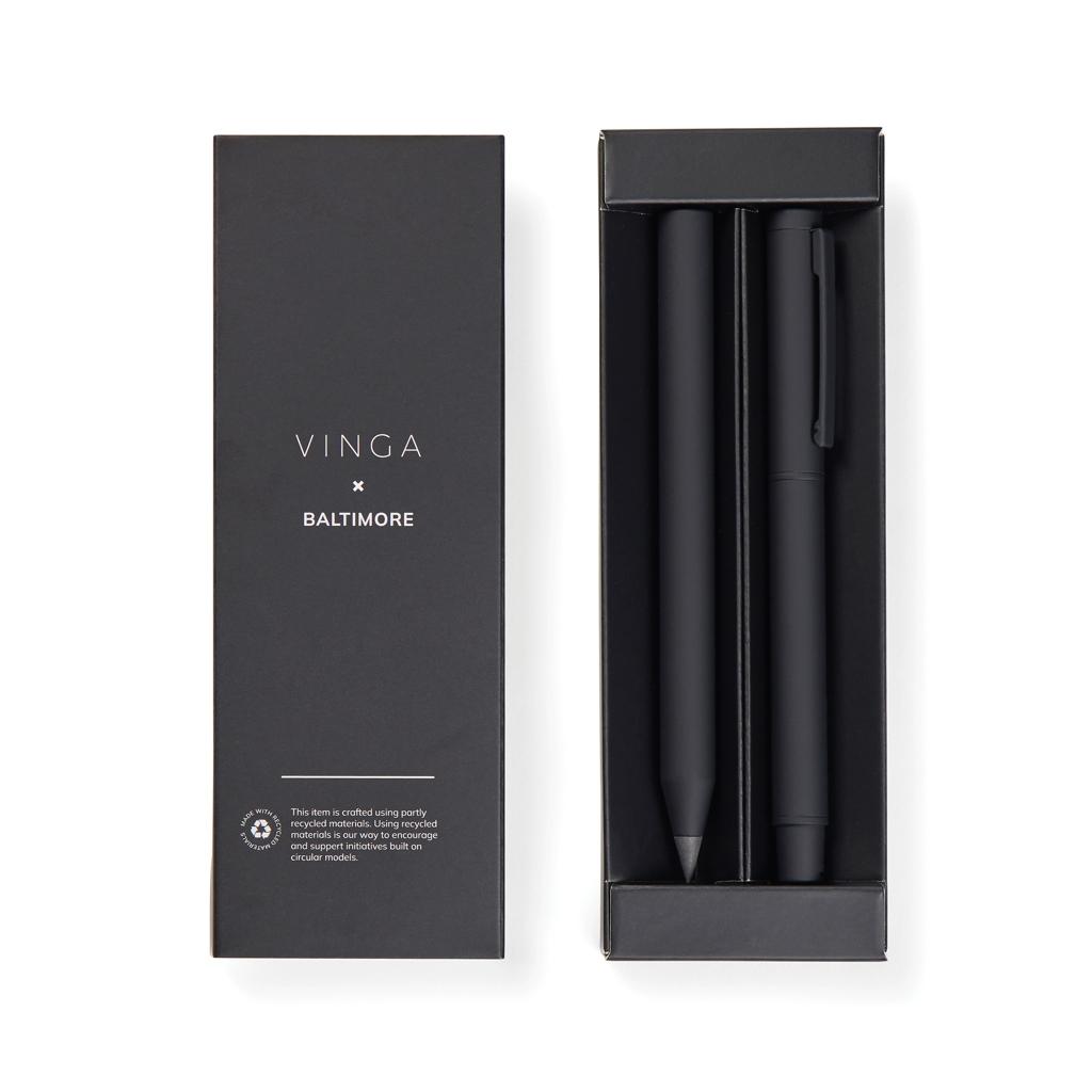 VINGA Baltimore RCS pen set heather anthracite