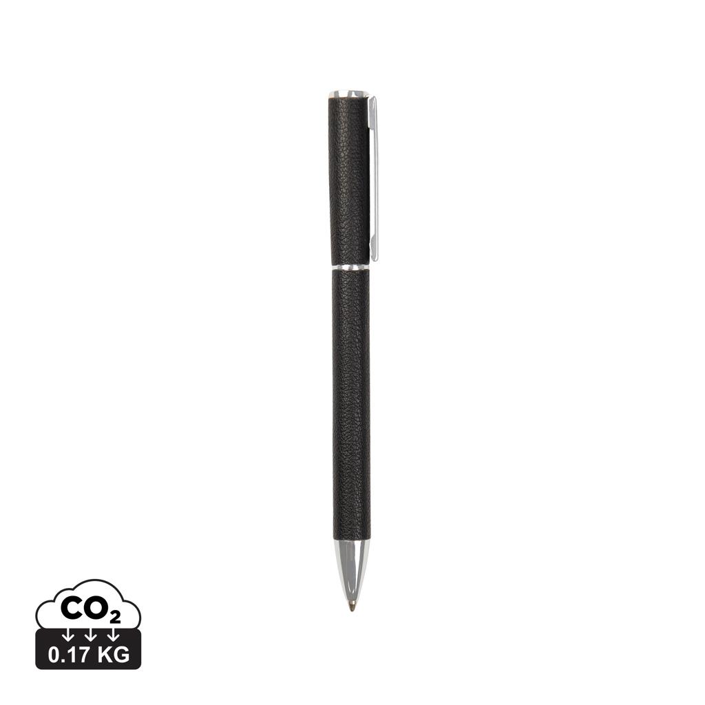 VINGA Timo RCS recycled aluminium pen black
