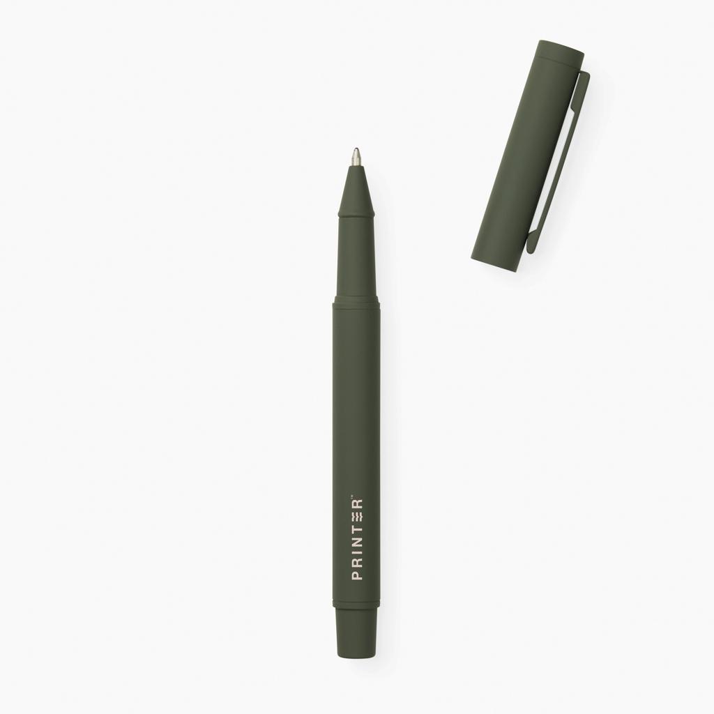 VINGA Baltimore RCS recycled SS pen green