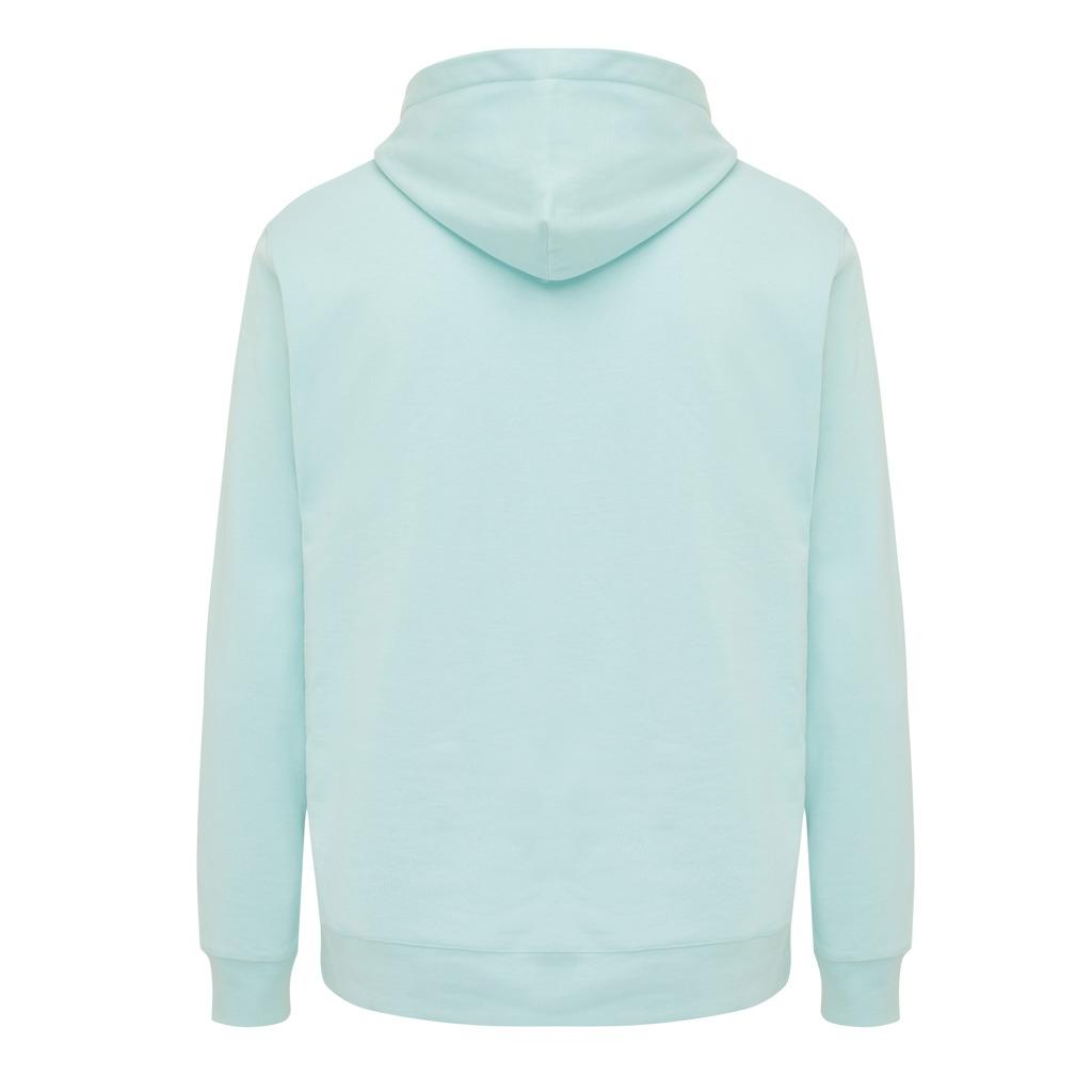 Iqoniq Yengo recycled cotton hoodie with sidepockets crushed mint XL