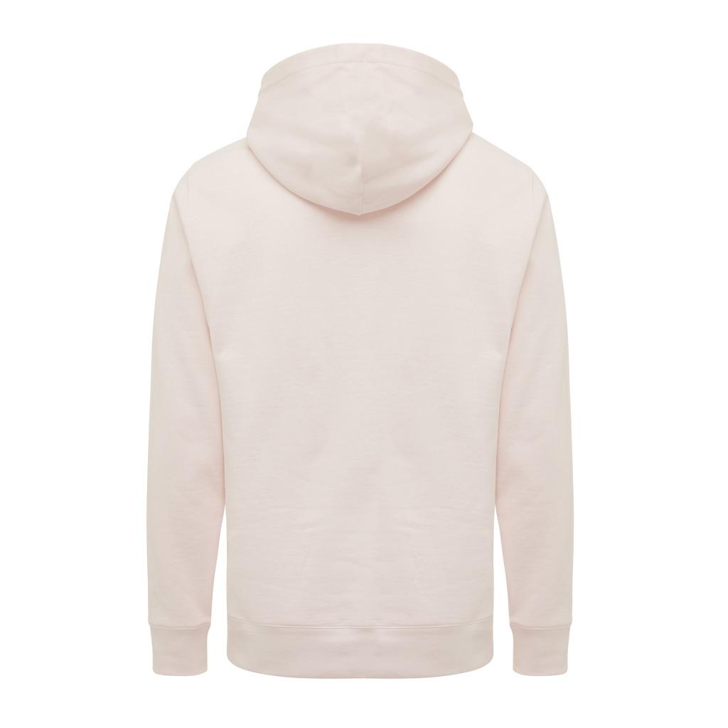 Iqoniq Yengo recycled cotton hoodie with sidepockets cloud pink L