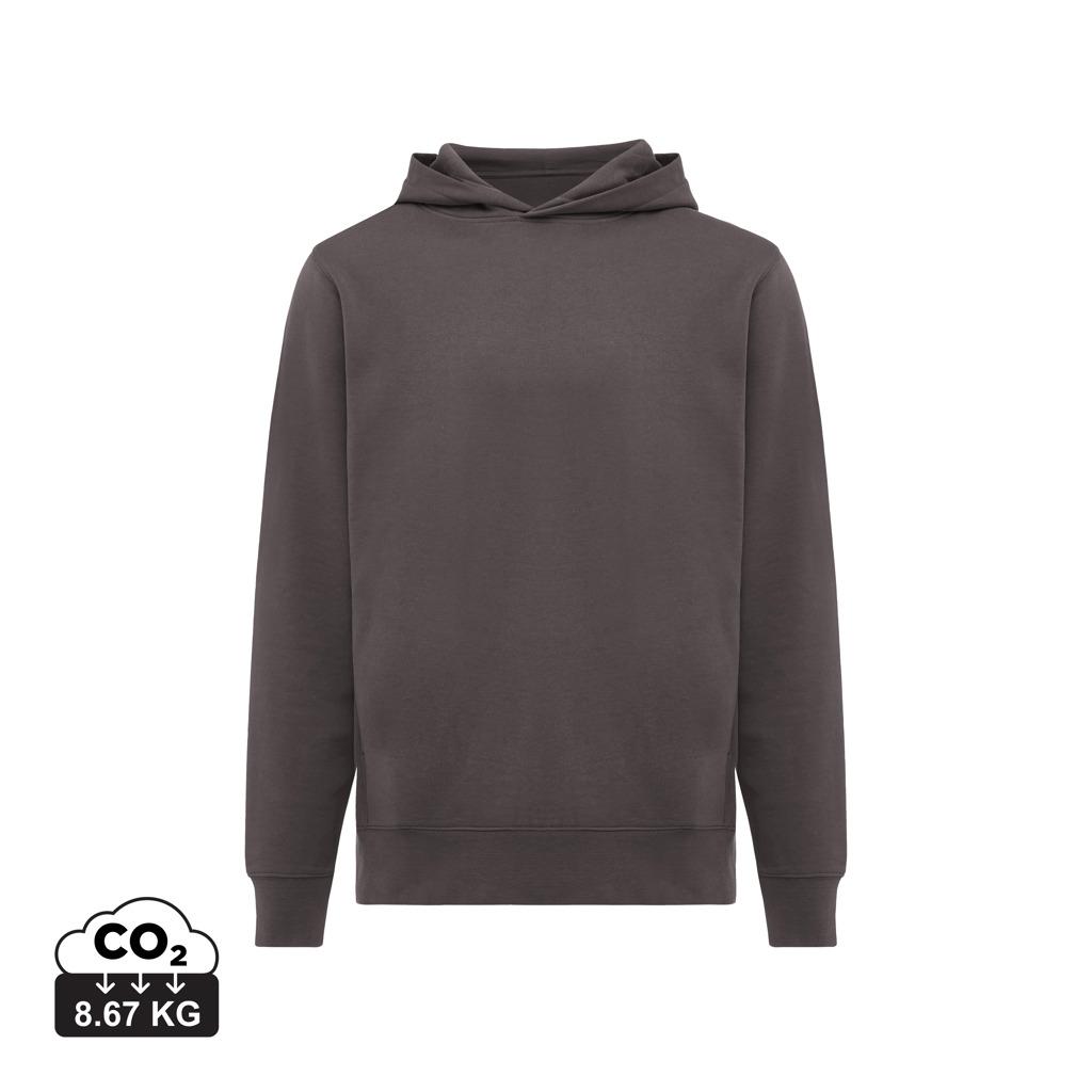 Iqoniq Yengo recycled cotton hoodie with sidepockets anthracite 2XS
