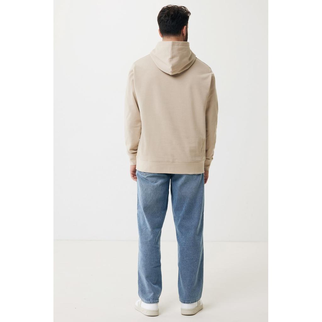 Iqoniq Yengo recycled cotton hoodie with sidepockets desert M