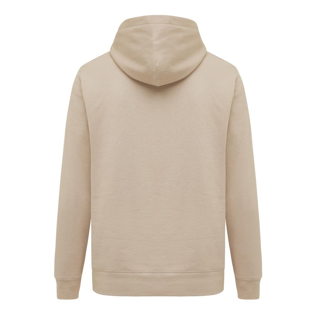 Iqoniq Yengo recycled cotton hoodie with sidepockets desert M