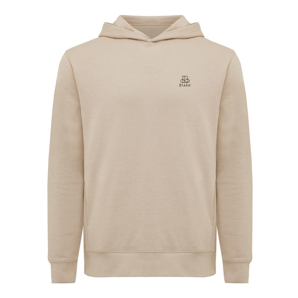 Iqoniq Yengo recycled cotton hoodie with sidepockets desert M