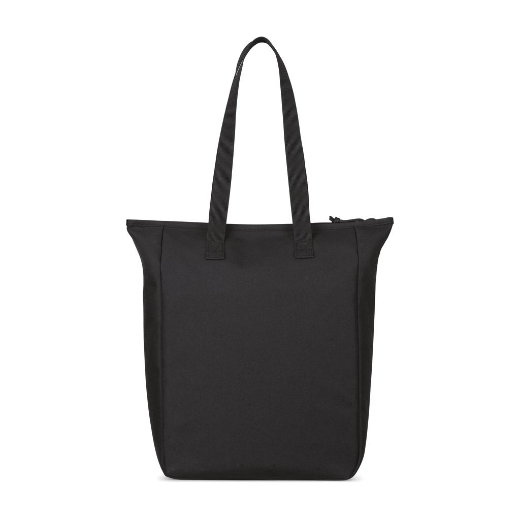 Geantă tote cu fermoar Renew black