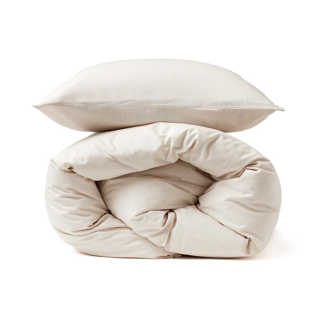 Lenjerie pat bumbac Vinga Montgomery beige