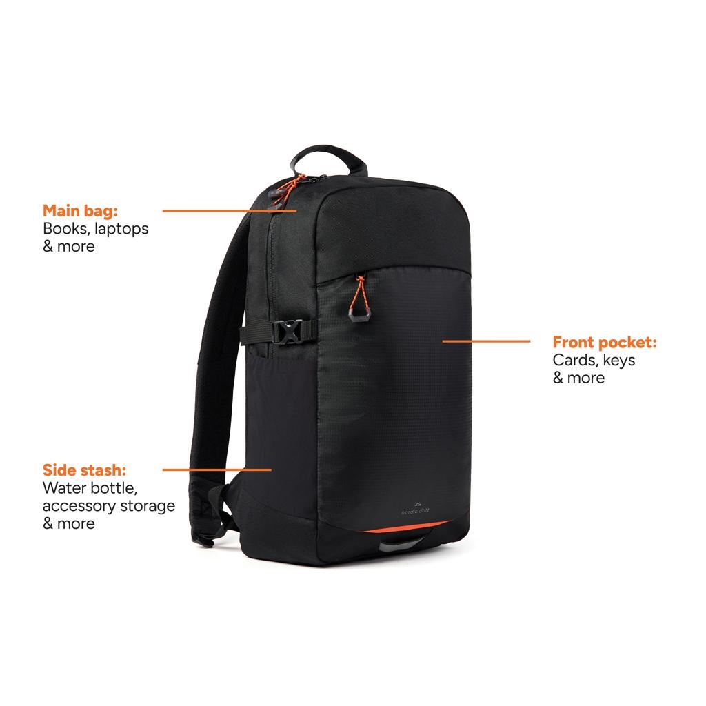 Rucsac zi Nordic Drift Trail 16L black