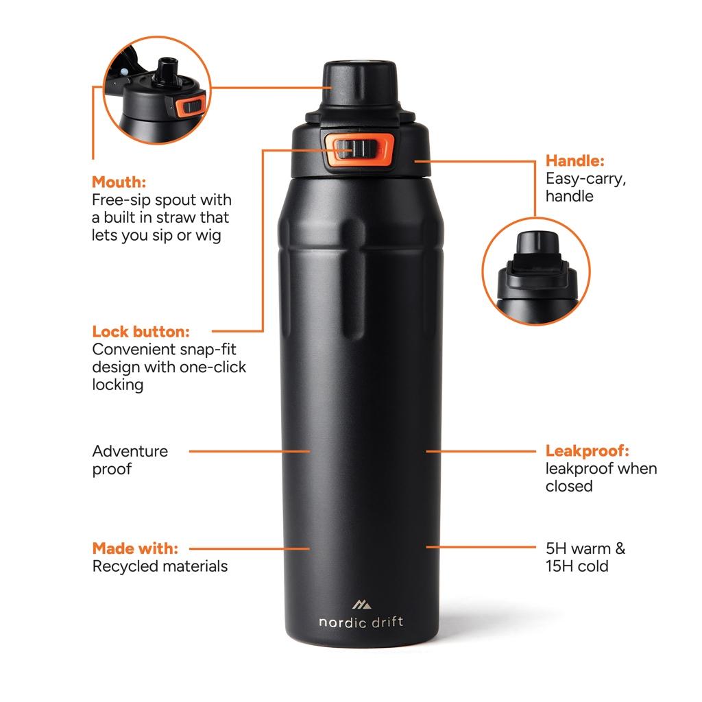 Sticlă sport Nordic Drift Trail black