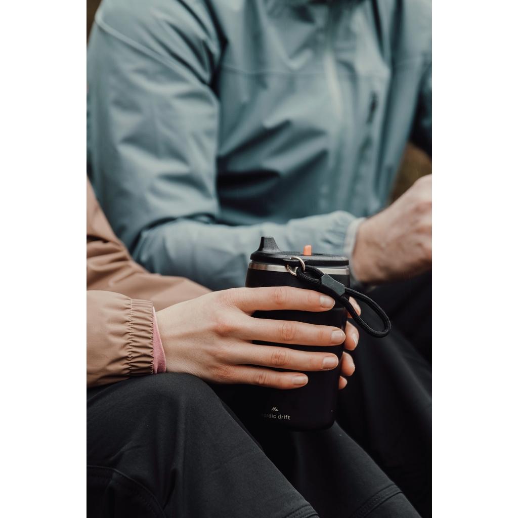 Cană cafea Nordic Drift Trail 350 ml black