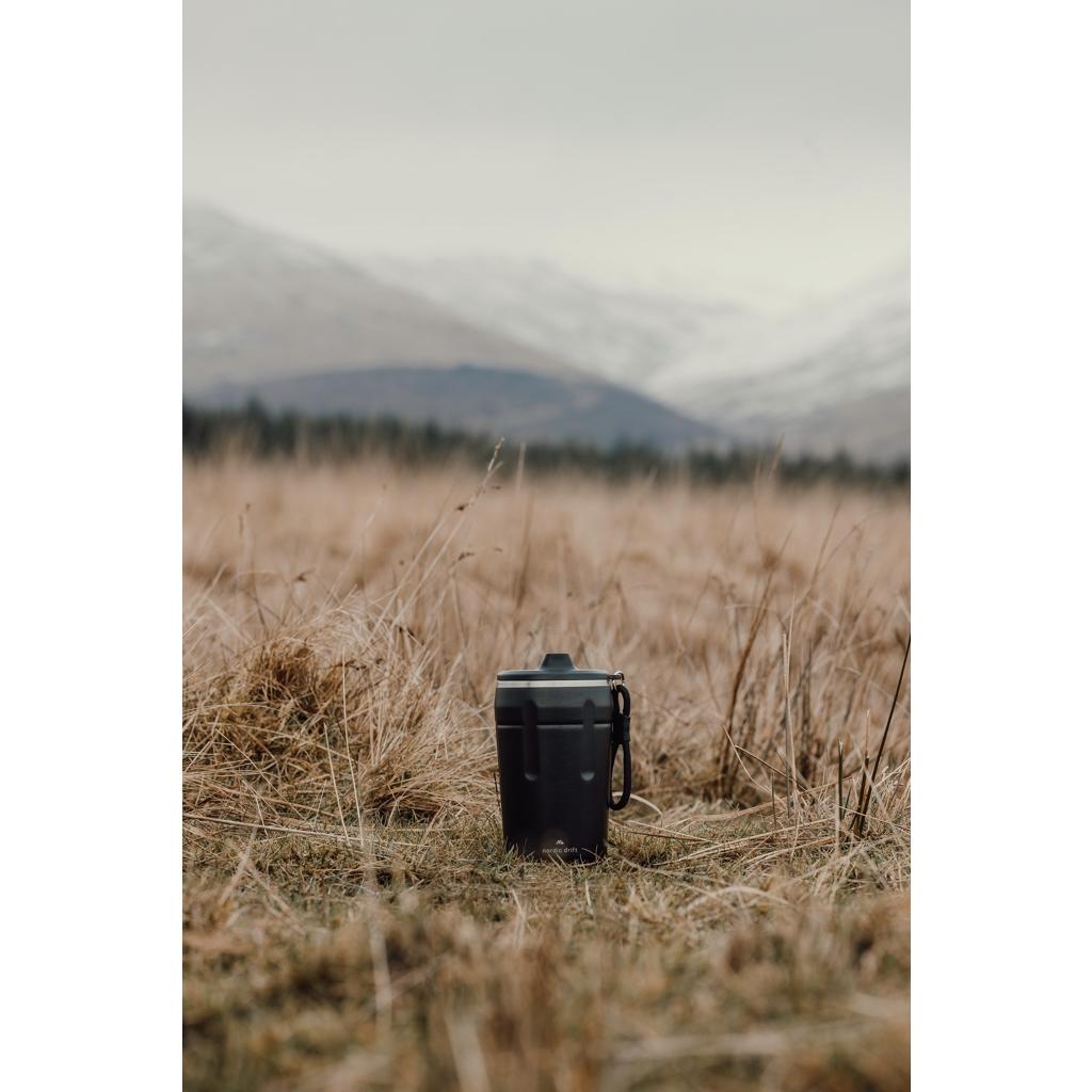 Cană cafea Nordic Drift Trail 350 ml black