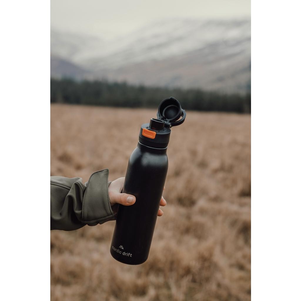 Sticlă apă Nordic Drift Trail 750 ml black