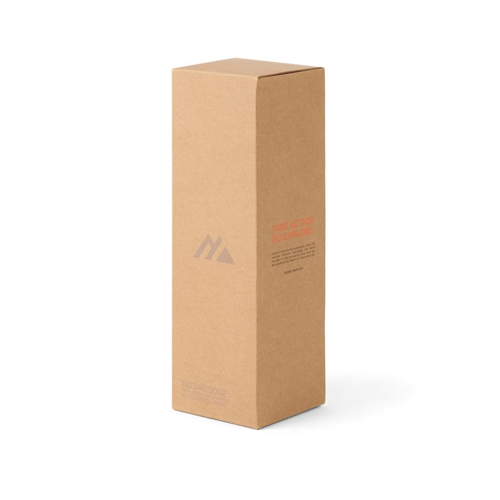 Sticlă titan Nordic Drift Trail 600 ml silver