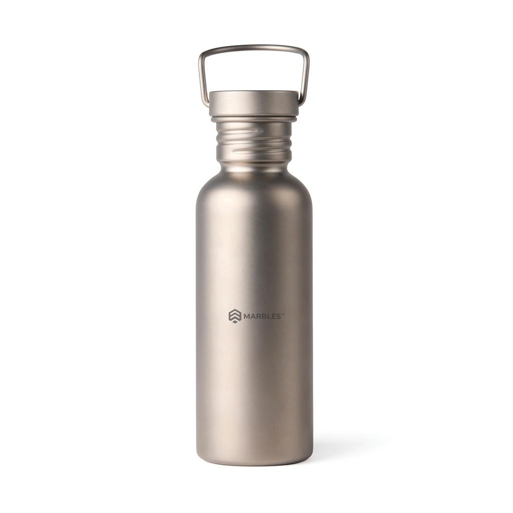 Sticlă titan Nordic Drift Trail 600 ml silver