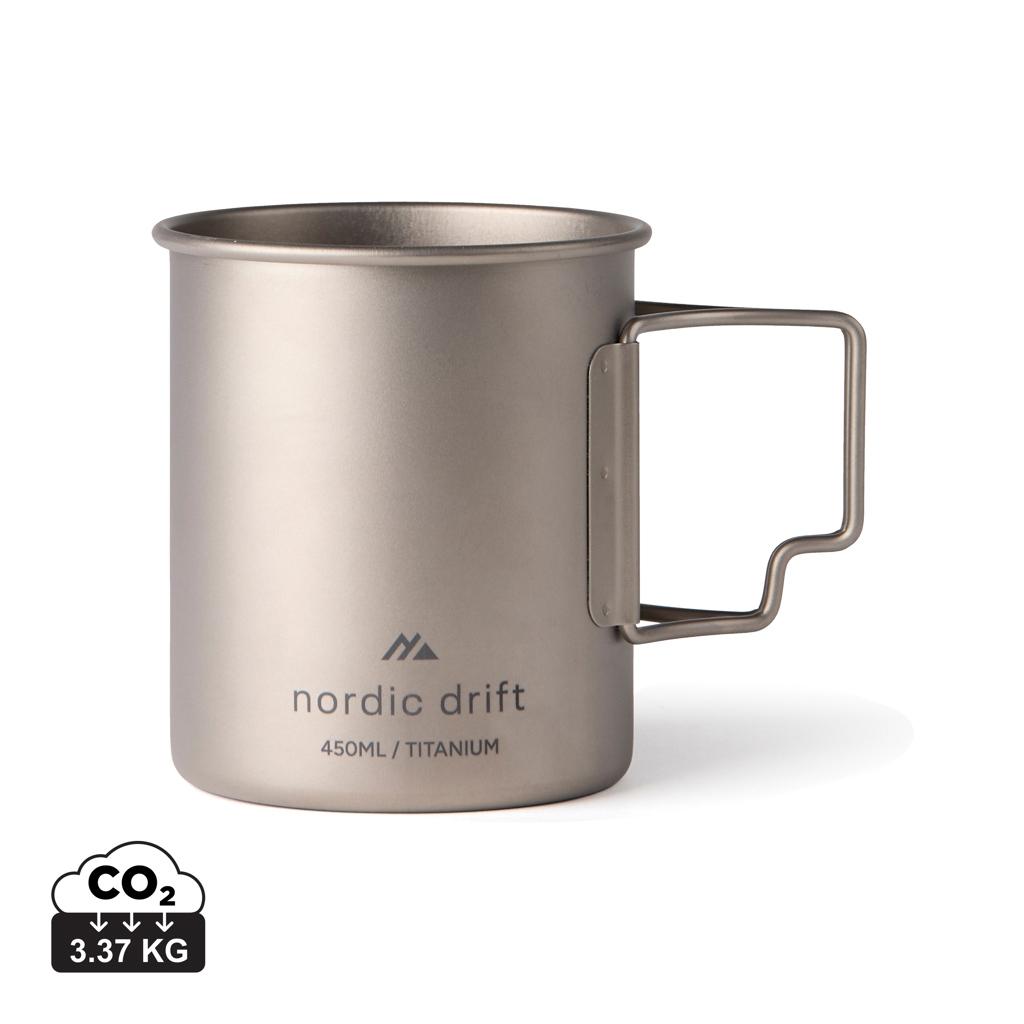 Cană titan Nordic Drift Trail 450 ml