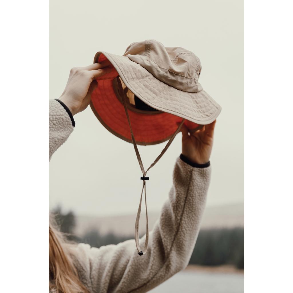 Pălărie bucket Nordic Drift Horizon beige